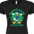 thumbnail image 3 of Disney - Donald Duck Bogey Club - Juniors Fitted Graphic T-Shirt, 3 of 5