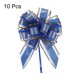 thumbnail image 3 of Lazos de organza Unique Bargains 10uds 7 Pulgadas Azul para Boda Cestas Regalos Navidad Fiesta, 3 of 6