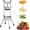 14, variant on Commercial Chopper Vegetable Cutter Fruit Dicer Heavy Duty Stainless Stee Dicer Cutter Onion Chopper Professional Food Dicer for French Fry Tomato Peppers Potato (1/4″ Blade)