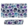 thumbnail image 2 of ZICANCN Gaming Mouse Pad, Crazy Blue Skeletons Skulls Large Mouse Mat Desk Pad, Keyboard Mouse Mat, 15.8x29.5 inch, 2 of 9