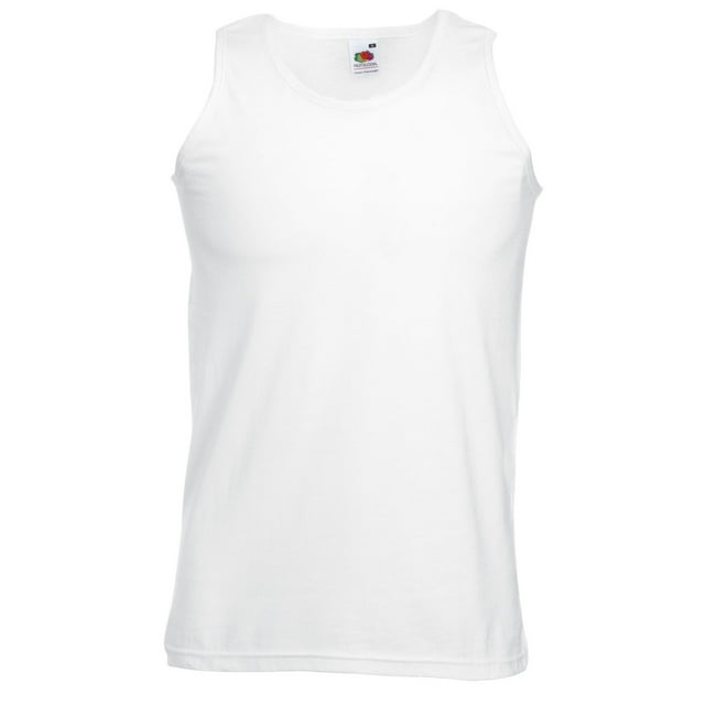 Fruit Of The Loom Mens Athletic Sleeveless Vest / Tank Top