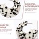 thumbnail image 3 of Pendientes en forma de C exagerados pop de personalidad MFZFUKR CPB-US-PSF556-1, 3 of 5