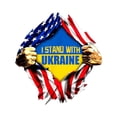 thumbnail image 2 of CafePress - I Stand With Ukraine S - Sherpa Fleece Throw Blanket 60" x 50", 2 of 5