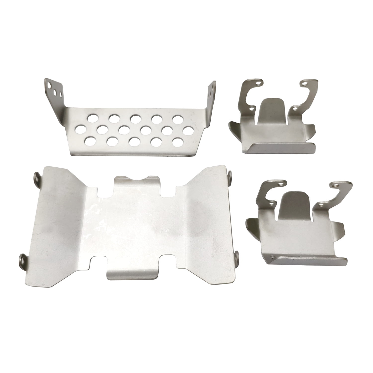 Stainless Steel Skid Plate Protector For Axial SCX10 II 