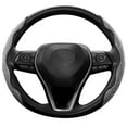 thumbnail image 5 of XUKEY Bling Car Steering Wheel Cover Silver Sparkling Anti-slip 14" to 16"Universal for Girl Woman, 5 of 6