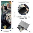 thumbnail image 4 of Rhinoceros Hot Yoga Towel with Storage Bag, 72.8"x26.8", Suitable for Yoga, Pilates, Fitness, etc. - Yoga Blankets, Yoga Towel, 4 of 6