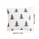 thumbnail image 3 of Funda de cojín decorativa navideña | Funda de cojín cuadrada de 45 x 45 cm para sofá y cama | Poliéster con cremallera oculta | Decoración navideña para el salón, 3 of 6
