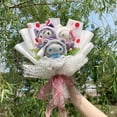 thumbnail image 4 of Christmas Gifts Cartoon Sanrio Plush Bouquet My Melody Kuromi Cinnamoroll Kt Cat Plush Doll Toy  Valentine Graduation Gifts, 4 of 7