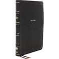 thumbnail image 1 of NKJV, Grande Impression Bible de Référence Thinline 5853KA - Cuir Noir, 1 of 1