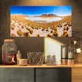 thumbnail image 1 of Lake Bolivia Altipalno Panorama - Modern Seascape Canvas Artwork, 1 of 3