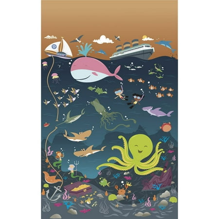 Prince Lionheart Play Mat, City/Ocean