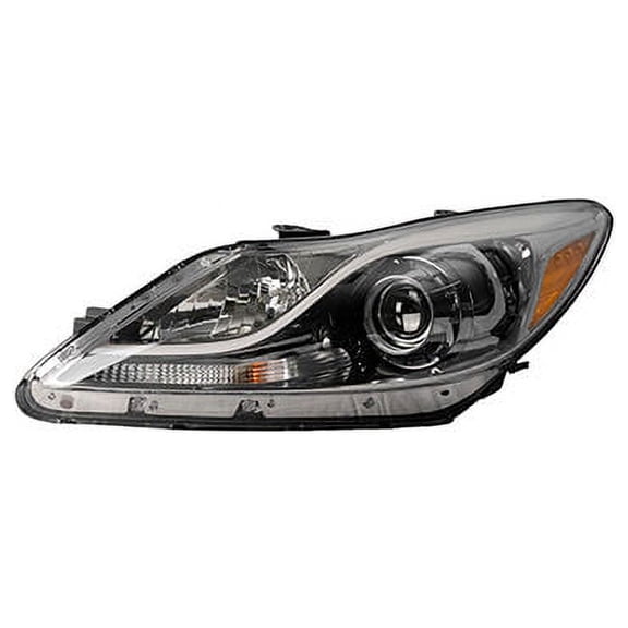 Left Driver Side Headlight Assembly - Compatible with 2012 - 2014 Hyundai Genesis 2013