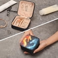 thumbnail image 7 of GZHJMY Jewelry Box Ice Fire Dragon Personalized Jewelry Box - Travel Portable Jewelry Case for Ring, Pendant, Earring, Necklace, Bracelet for Necklace Bracelet Earrings Rings, 7 of 7