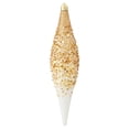 thumbnail image 4 of 4-Count White and Gold Glitter Ombre Finial Shatterproof Christmas Ornaments, 8.3", by Holiday Time, 4 of 5