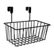 thumbnail image 5 of Organizador de almacenamiento de cocina, contenedor de almacenamiento de alambre, decoraciones de hierro, cesta colgante de metal, alambre Negro, 5 of 9