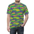 thumbnail image 5 of Mardi Gras Camo T-shirt for Men, 5 of 7