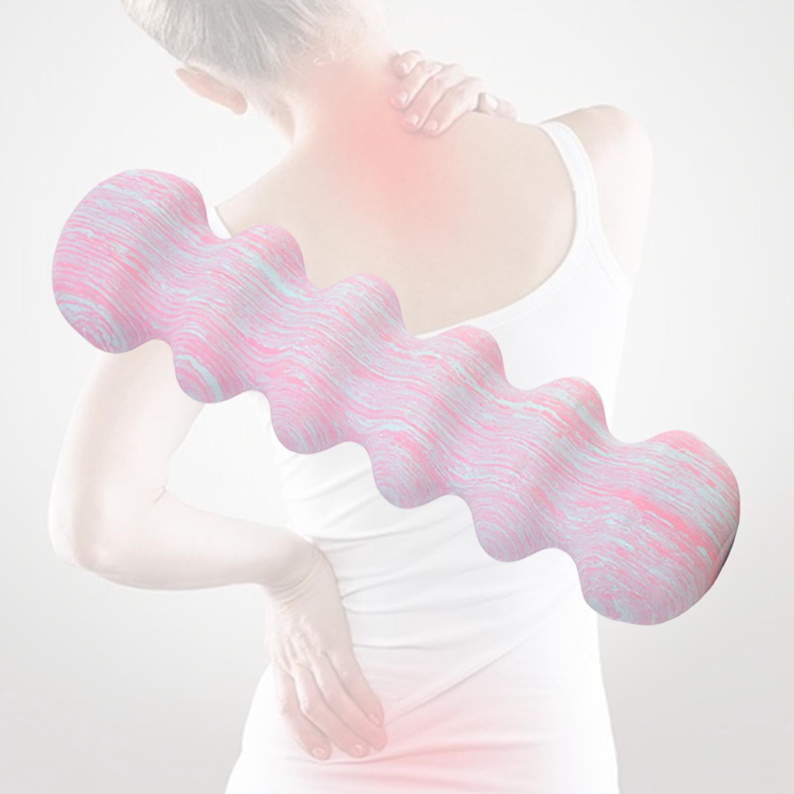 Baoblaze EVA Foam Massage Roller Deep Tissue Yoga Roller Fitness Column for Home Exercise Pink Blue