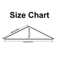 thumbnail image 5 of Knitted Triangle Scarf for Women Breathable Headscarf Downtown Girl Aesthetic Accessories Streetwear Sweater Shawl, 5 of 5
