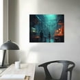 thumbnail image 3 of ONETECH Cyberpunk High Tech Laboratory 5 Canvas Art - Home Decor Wall Art Print Poster Painting Large 20\x16\, 3 of 4