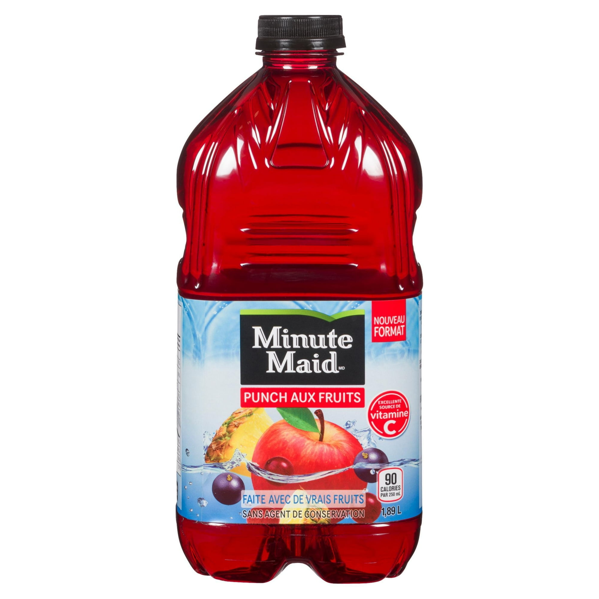 Minute Maid Fruit Punch Bottle, 1.89 Liters