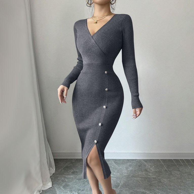 white long sleeve boho dress High Neck A-Line Open Back Modest Wedding EU38 Color:Blackish Blue it’s a statement piece color_#FF0000 Women's White/Blue striped Drawstring-detail