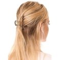 thumbnail image 2 of Fashion Simple Metal Open Shape Hair Claw Clips, Gold Hair Accessories for Women,Geometric elegant hair clip claw clip, 2 of 7