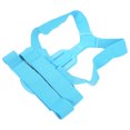 thumbnail image 2 of Corrector de postura para la parte superior de la espalda, soporte de clavícula, enderezador de espalda azul ajustable para niños L, 2 of 14
