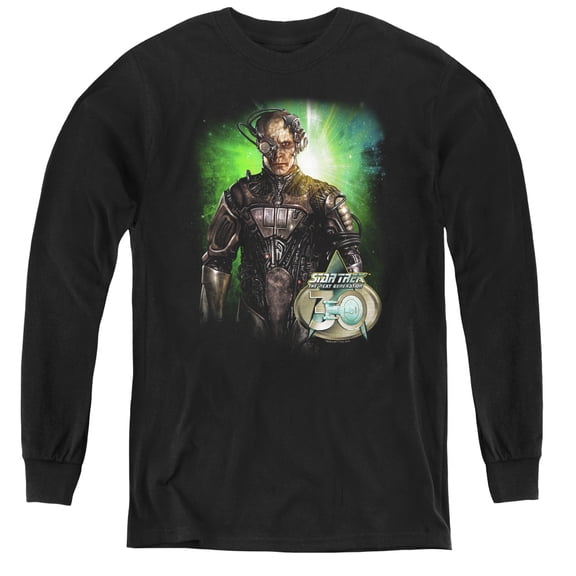 Star Trek - Borg 30 - Youth Long Sleeve Shirt - Medium