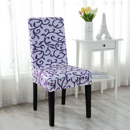 Removable Chair Covers Stretch Slipcovers Short Seat Cover