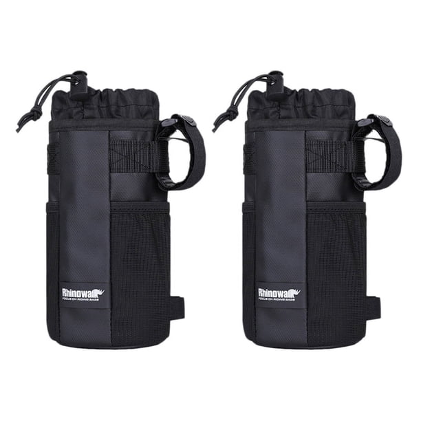 2X Rhinowalk Bolsa de Transporte para Botella de Agua para Ciclismo, Bolsa para Bicicleta , Bolsa para Hervidor de Agua, Hervidor de Aislamiento Portátil, Bolsa para Manillar
