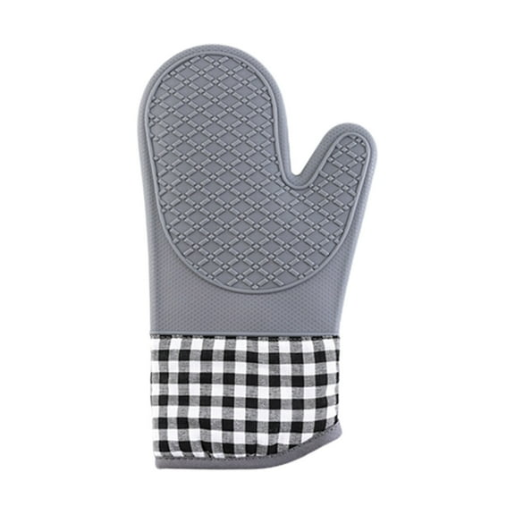 Matoen Silicone Oven Mitts-12 in Extended Oven Mitts Heat Resistant 500F, Oven Gloves with Soft Liner, BPA-Free Easy to Clean Flexible-Oven Mits for Cooking Baking Grilling BBQ