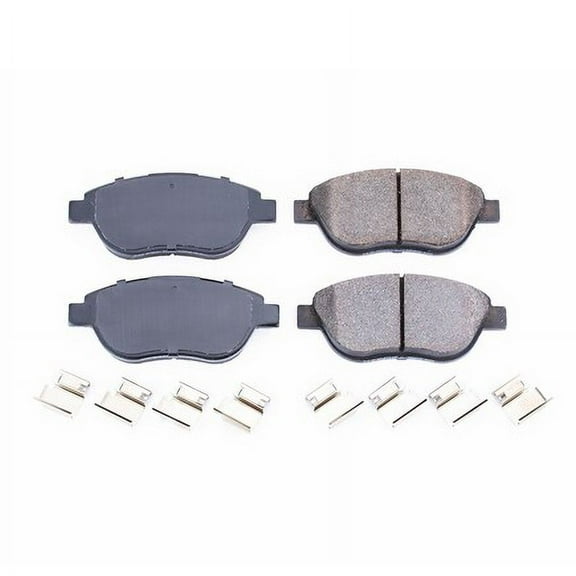 PowerStop 17-1618 Disc Brake Pad Set 12-19 Fiat 500 Disc Brake Pad Set - Front