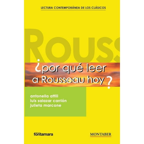 Â¿Por quÃ© leer a Rousseau hoy?, (Paperback)