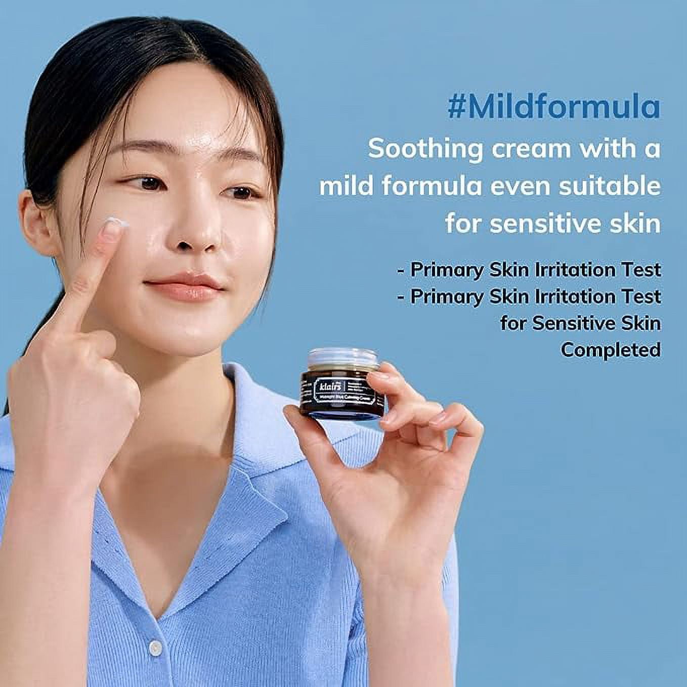 [Dear Klairs] Midnight Blue Calming Cream 2 oz (60 ml) | for oily, troubled and sensitive skin