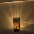 thumbnail image 6 of FSLiving Flowing Water Ripple Lighting Wooden Wall Sconce with USB Cable Hook Type Vintage Design Easy to Install For Home Stairs Background - 1 Pack, 6 of 7