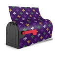 thumbnail image 4 of Xecao Purple Mardi Gras for Mailbox Cover with Magnetic Strips, Waterproof and Sunscreen, Adds a Decorative Touch to Your Garden Yard., 4 of 9