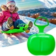 thumbnail image 1 of HUASHENG Popo Sliders Bob; Sledge With Handle; Children's Butt Slider Sledge Snow Slider Bob Snow Racer For Tobogganing & Sledging, 1 of 4