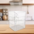 thumbnail image 4 of BESTYASH Versatile Display Case Bakery Use Transparent Pet Dust Protection Square Shape 1Pcs, 4 of 6