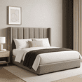 thumbnail image 2 of Cama "Savoy" | Nubuck sintético, 2 of 4