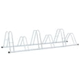 thumbnail image 5 of vidaXL Bicycle Stand for 6 Bikes Floor Freestanding Galvanized Steel, 5 of 7