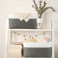thumbnail image 5 of Cotton Cube Storage Bins,Large Storage Baskets for Shelves,Fabric Closet Organizers and Storage Bins with Handles for Home Organization,Decorative Collapsible Baskets for Organizing Clothes Toy, 5 of 7