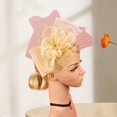 thumbnail image 5 of Party Fascinator Hat Decorative Royal Style Beautiful Retro Ball Party Head Hat Decor, 5 of 5