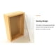 thumbnail image 4 of Álbum de madera creativo multifuncional para niños, álbum de madera de 6 y 7 pulgadas, álbum familiar de hierro, marco de fotos de PVC, álbum multifuncional., 4 of 8