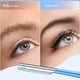 thumbnail image 2 of Maquinilla de afeitar facial para mujer, afeitadora de cejas, maquinilla de afeitar, moldeador de cejas, recortador de cejas, herramienta de modelado con cubierta, azul, 10 Uds., 2 of 5