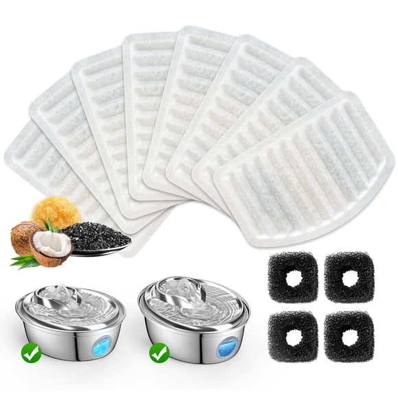 Filtros para fuentes de agua Cat ORSDA de resina de carbono 8+4 para D36/D66