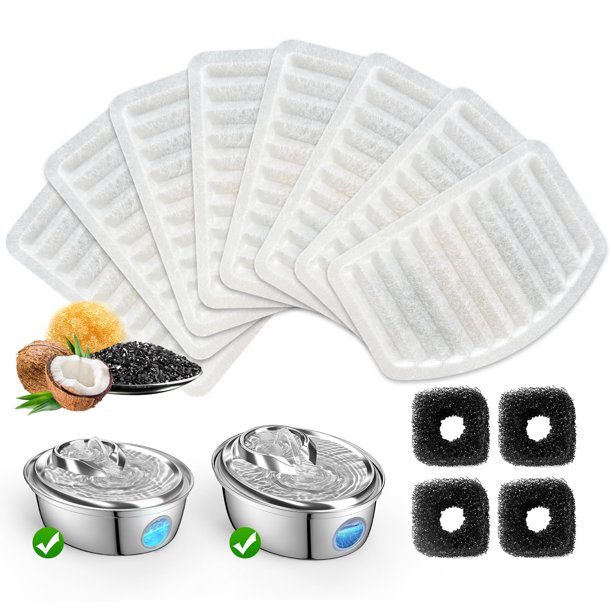 Filtros para fuentes de agua Cat ORSDA de resina de carbono 8+4 para D36/D66