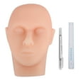 thumbnail image 2 of Modelo Facial, Modelo De Sutura De Piel De Tamaño Compacto, Seguro E Inodoro, No Tóxico Para Ejercicios De Cejas De Belleza Mínimamente Invasivos, Tatuaje En El Hogar, 2 of 7
