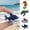 A, variant on Lypsnake 3D Beaded Craft Kit, Ocean Animal Themed Shark Beaded Figure with Gradient Blue & White Design, Pre-Sorted Colorful Beads & Tools for Home Decoration & Desktop Display