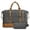 Grey, variant on Weekender Bag for Men Canvas Duffle Large Weekend Overnight Travel Carry On Tote Bag with Shoe Compartment Black