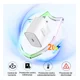 thumbnail image 3 of 10 Piezas Cubo Cargador Tipo C Pd 20w Carga Rápida U-volt, 3 of 8